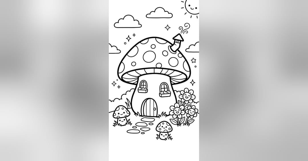 My cute doodle coloring book, image 5