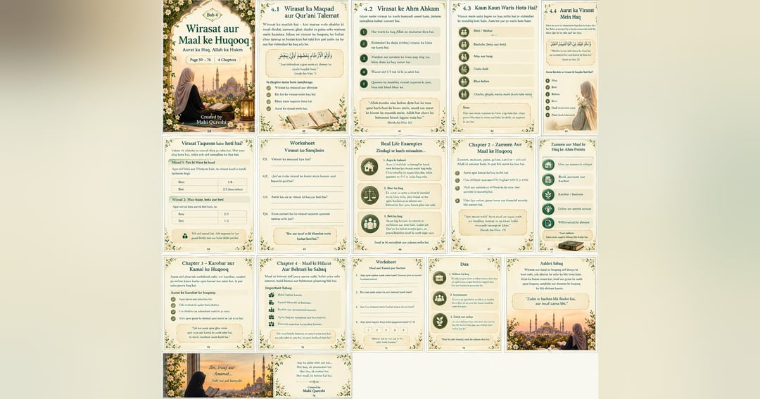 Surah An-Nisa — Aasaan Roman Urdu Mein Mukammal Samajh, image 5