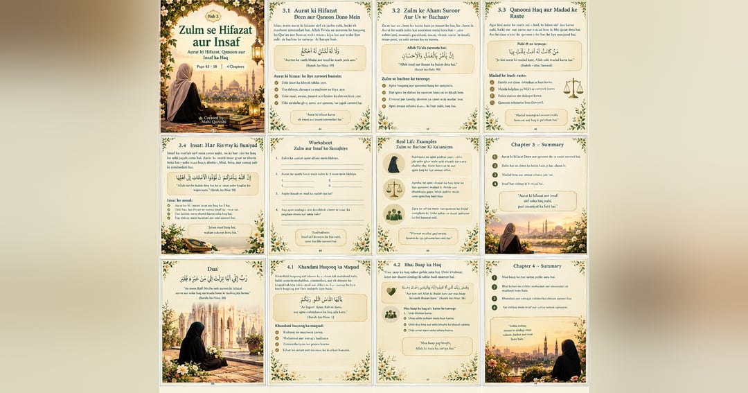 Surah An-Nisa — Aasaan Roman Urdu Mein Mukammal Samajh, image 4