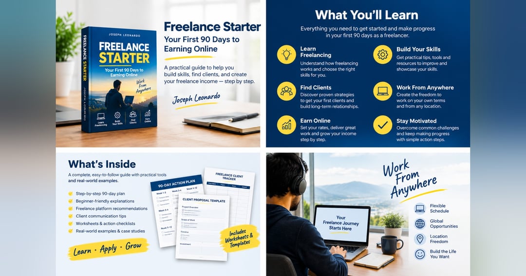 Freelance Starter: Your First 90 Days to Earning Online, image 2