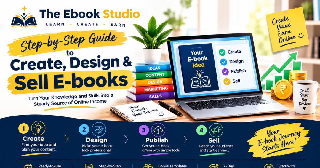 How to Earn money  by selling E-book?