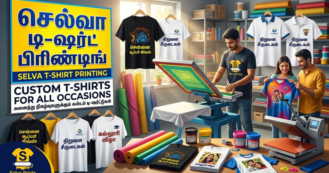 குறைந்த முதலீட்டில் T-Shirt Printing Business தொடங்குவதற்கான முழுமையான வழிகாட்டி