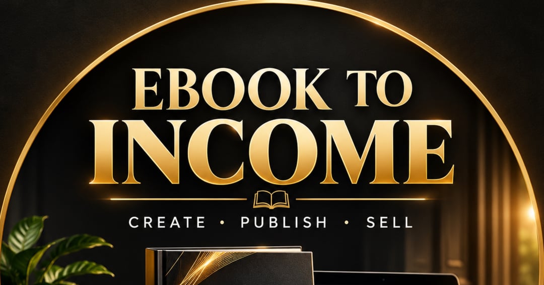 EBOOK TO INCOME 🚀 | Complete Digital E-book Business Guide for Beginners