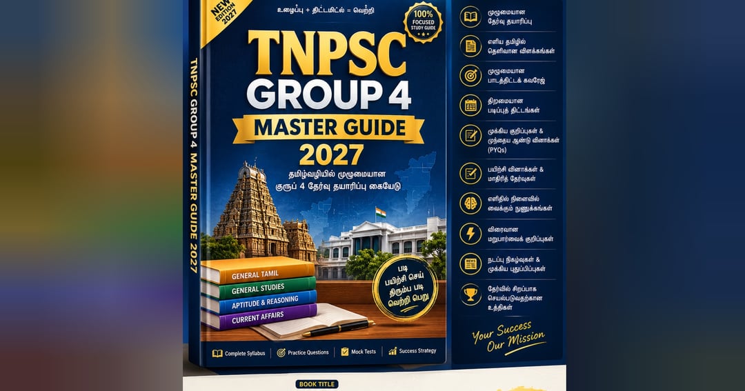 🎯 TNPSC GROUP 4 MASTER GUIDE 2027