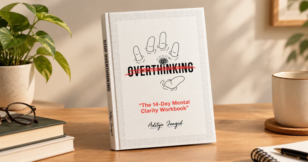 Stop Overthinking - A practical guide with a 14 - day workbook