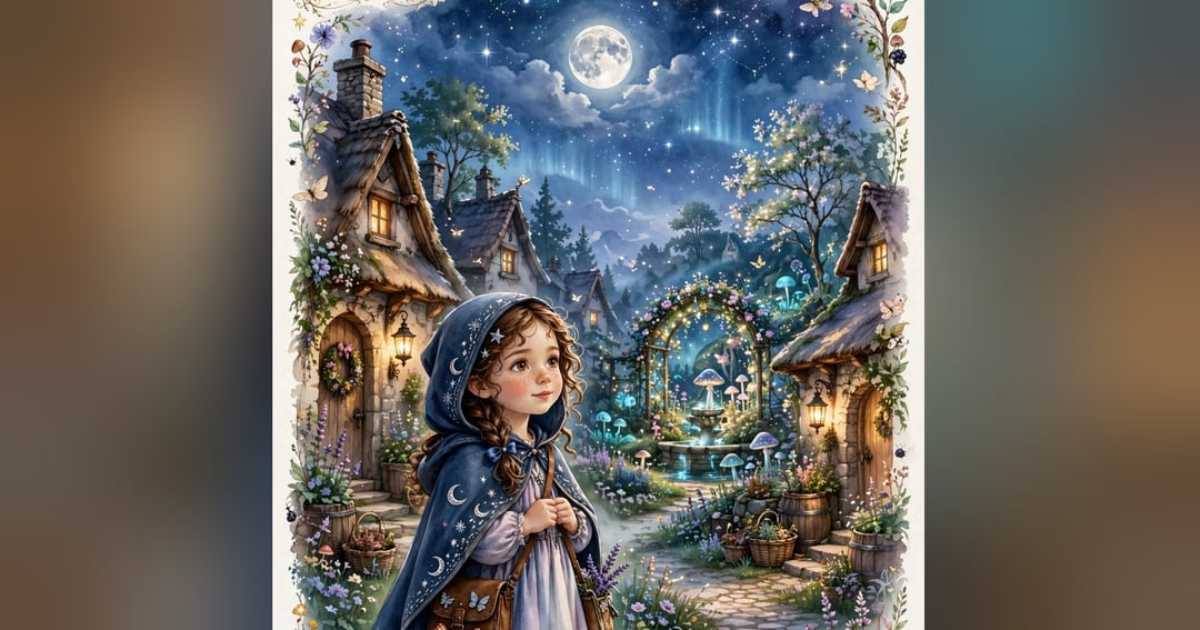 The Moonlight Keeper and the Starlight Garden