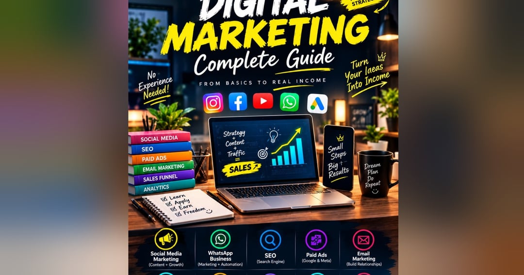 𝐃𝐢𝐠𝐢𝐭𝐚𝐥 𝐌𝐚𝐫𝐤𝐞𝐭𝐢𝐧𝐠 𝐂𝐨𝐦𝐩𝐥𝐞𝐭𝐞 𝐆𝐮𝐢𝐝𝐞 𝐄-𝐛𝐨𝐨𝐤, image 2
