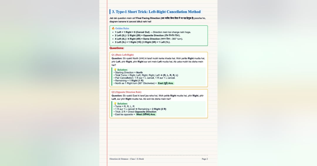 Master Direction & Distance: Complete Reasoning Guide & Tricks, image 3