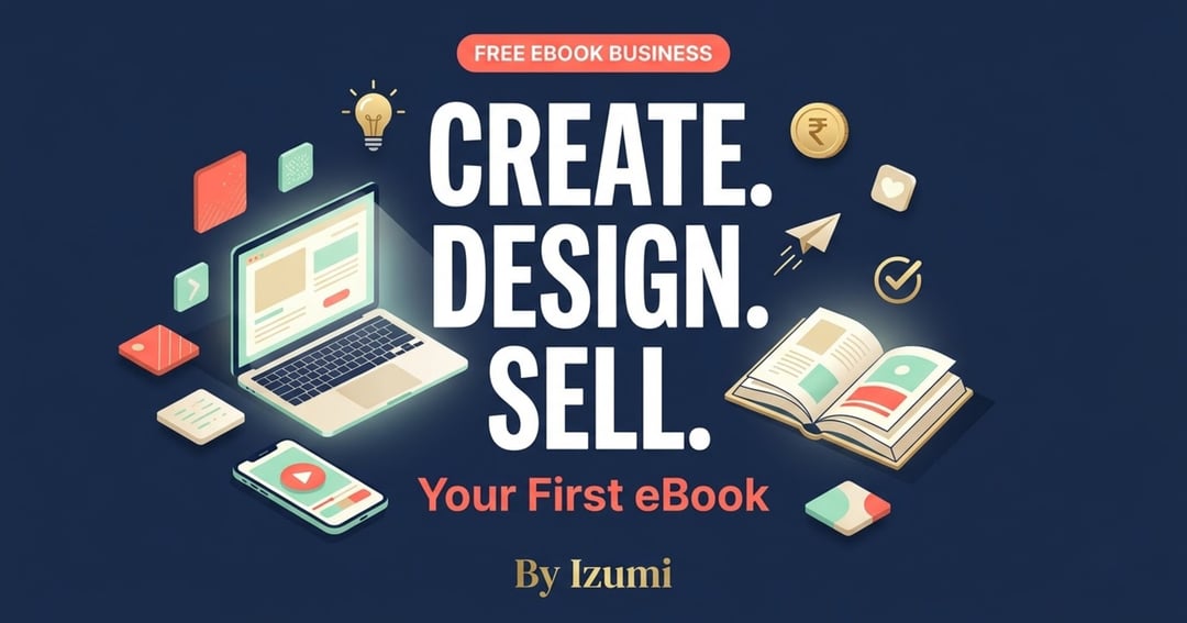Free eBook Business: Create, Design & Sell Your First eBook in India