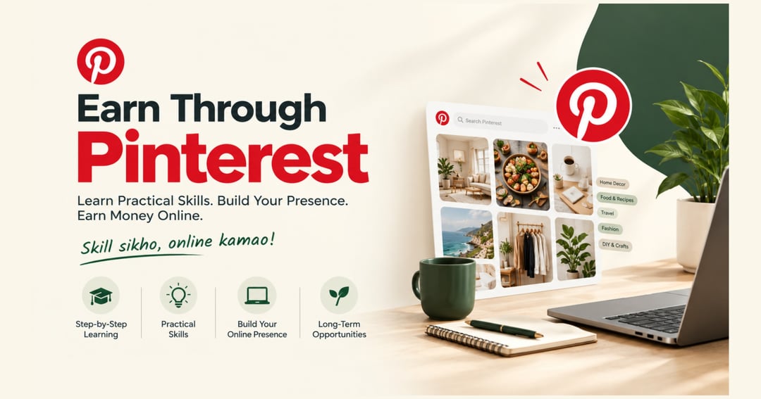 Pinterest Se Inc0me  ₹79