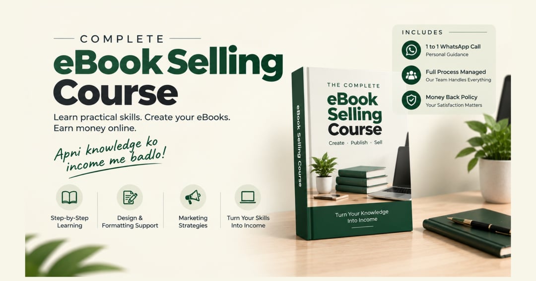 Ebook Selling Course (1 to 1 Video Call Guide), image 2