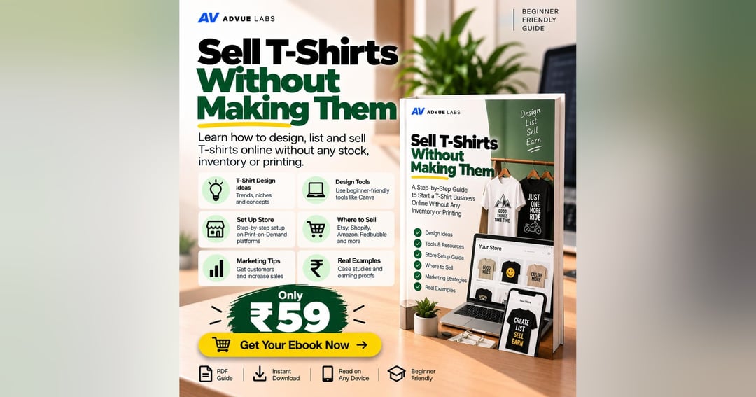 Sell T-Shirts Without Making Them