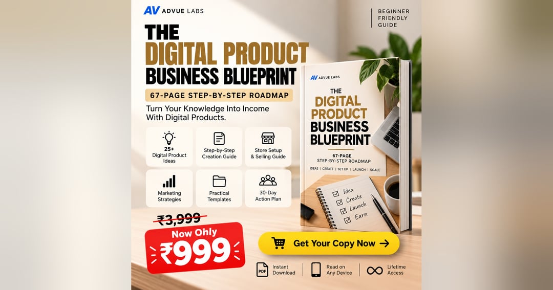 The Digital Product Business Blueprint | 50-Page Premium Guide