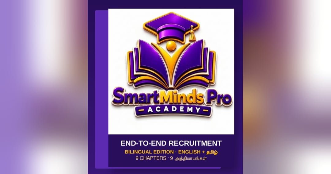 END-TO-END RECRUITMENT | ENGLISH +  TAMIL | SmartMinds Pro