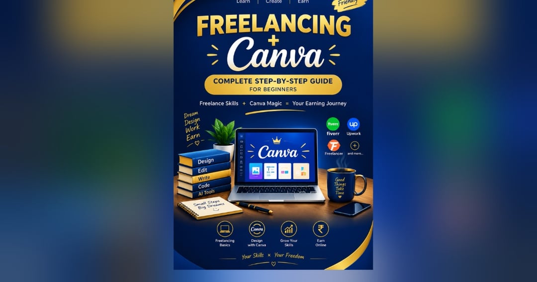 Freelancing+Canva for beginners
