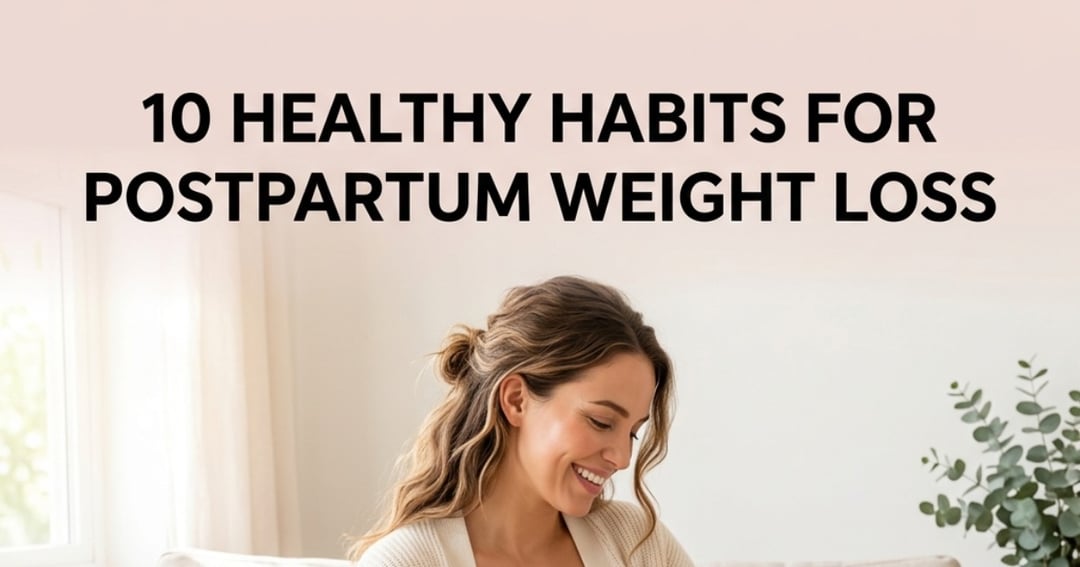 🌸 10 Healthy Habits for Postpartum Weight Loss, image 2