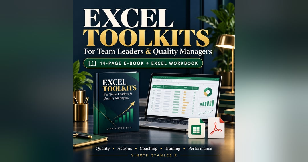 Excel Toolkits for Team Leaders & Quality Managers, image 2