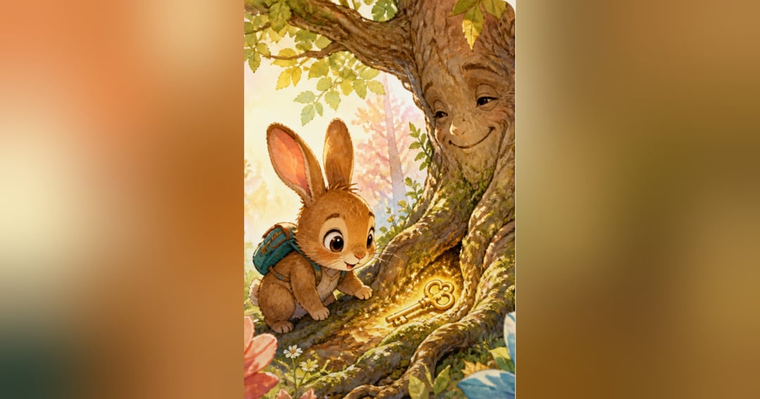 A Tiny Tales storybook THE LITTLE RABBIT’S BIG ADVENTURE, image 2