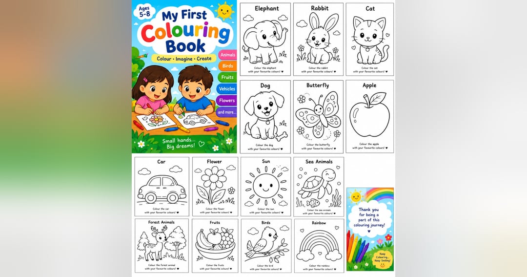 Colouring book, image 2