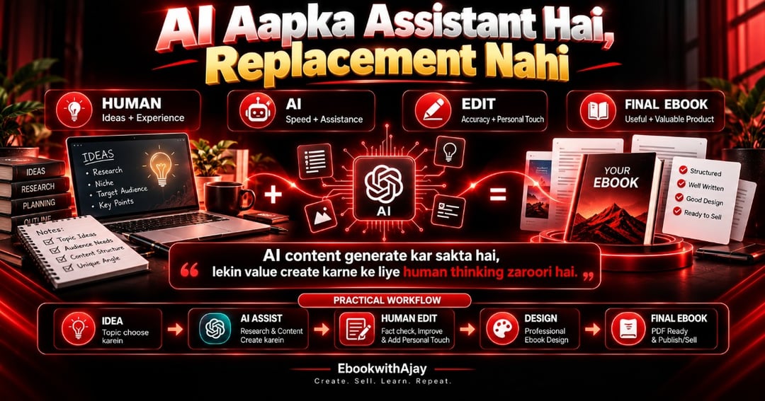 AI Se Ebook Kaise Banaye & Sell Karein, image 3
