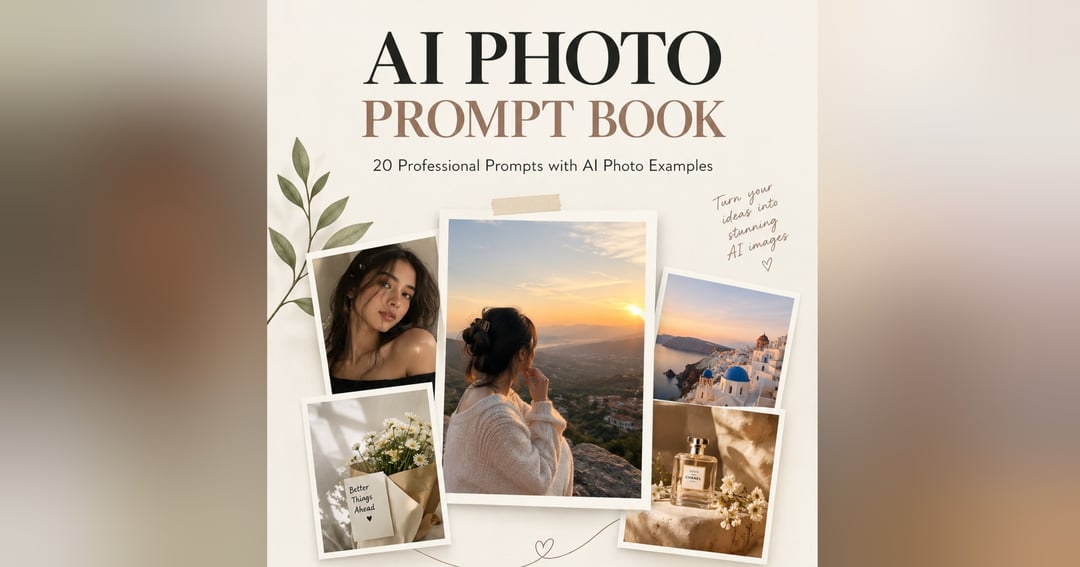 Professional Ai photo prompt Ebook