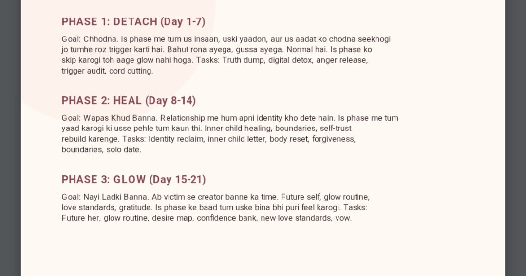 Detox Your Heart - 21 Day Healing Journal, image 4