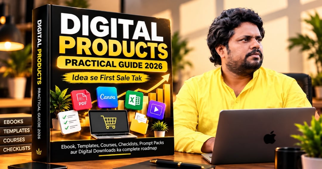 Digital Products कैसे बनाएँ और बेचें? | Complete Guide 2026