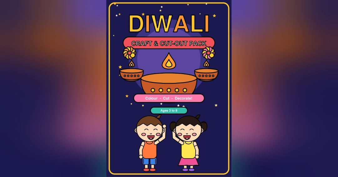 Diwali Craft & Cut-Out Pack for Kids | Printable PDF