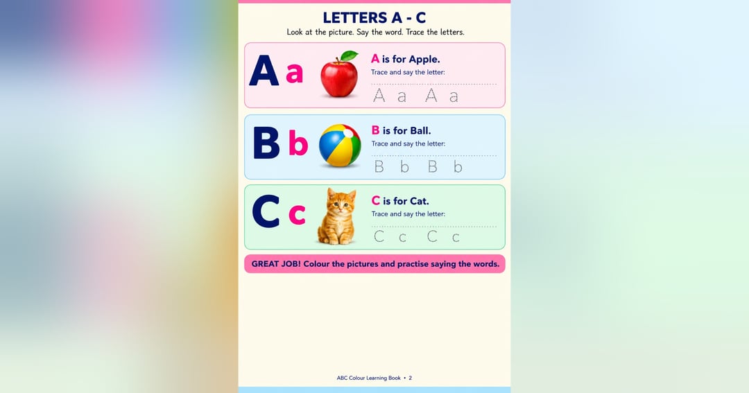 Kids learning A-Z, image 2