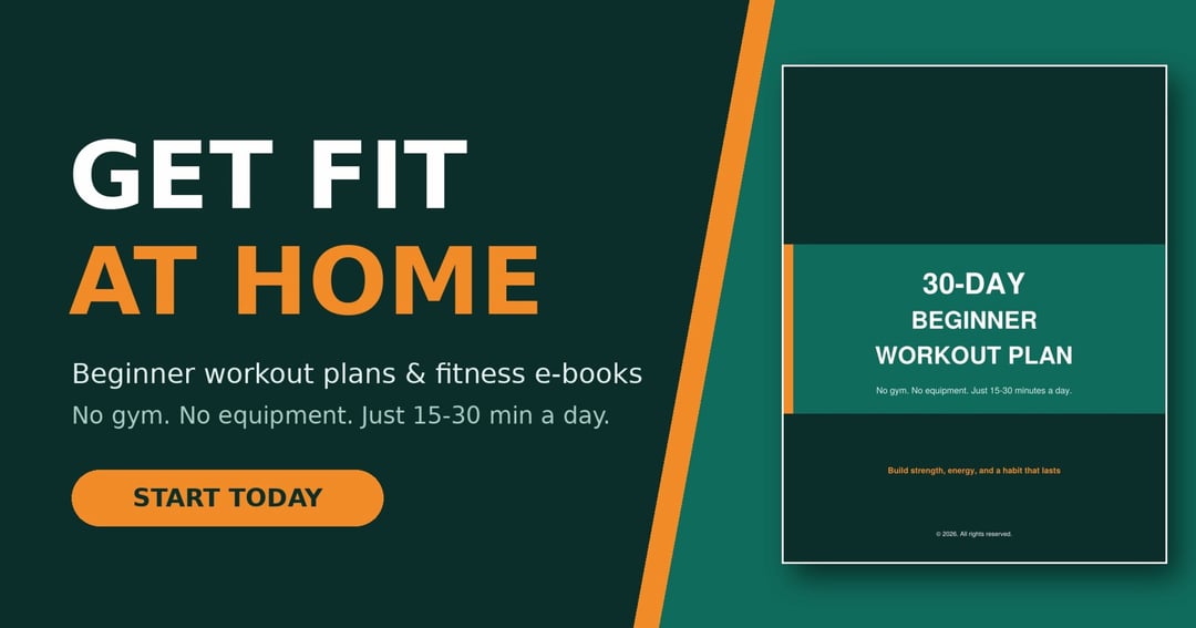 30-Day Beginner Workout Plan (No Gym Needed)
