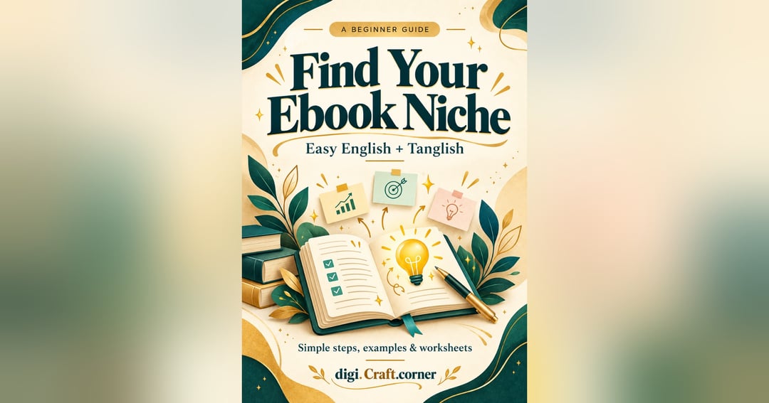 Find Your Ebook Niche | Beginner Guide in Easy English + Tanglish