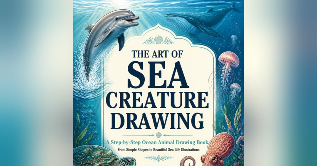 Sea Creature Colouring Book