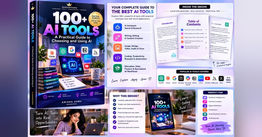 100+ AI Tools: A Practical Guide to Choosing and Using AI, image 2