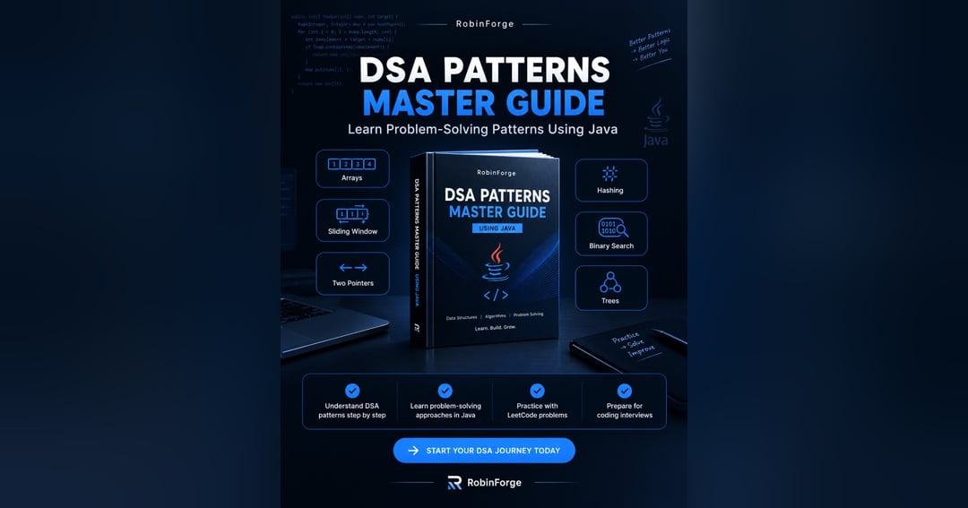 🚀 DSA PATTERNS MASTER GUIDE — USING JAVA