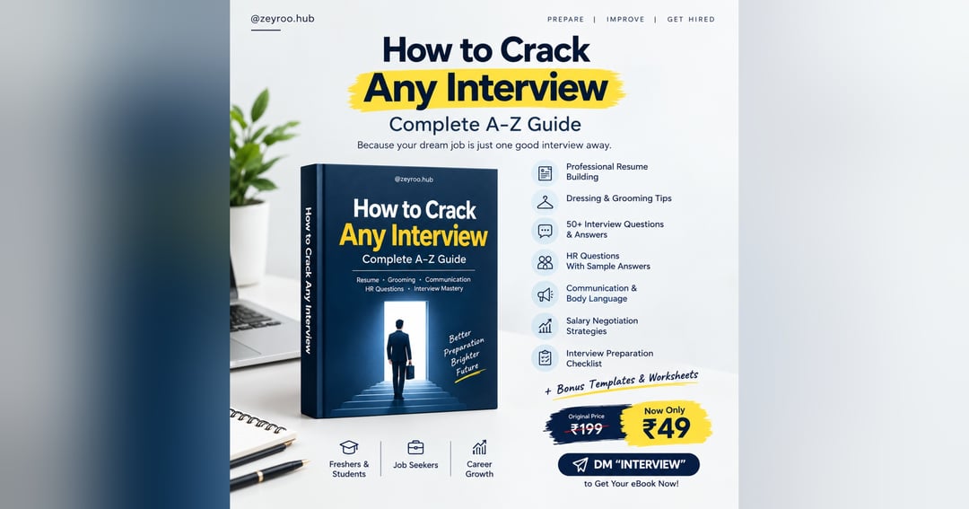 How to Crack Any Interview 🔥 | Complete A–Z Interview Guide 📘, image 2