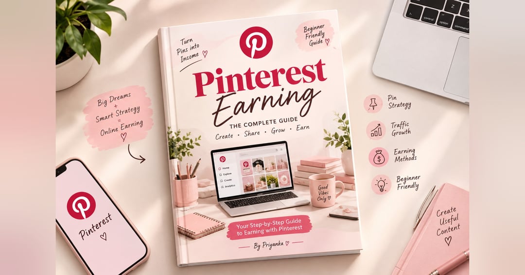 Pinterest Earning Blueprint – Complete Beginner’s Guide 📌
