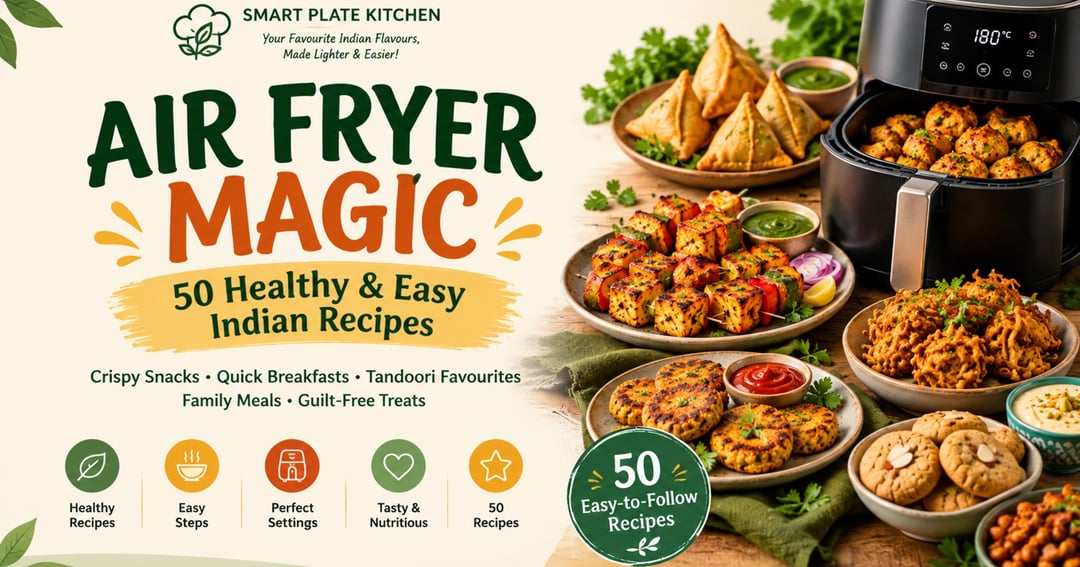Air Fryer Magic – 50 Healthy & Easy Indian Recipes, image 2