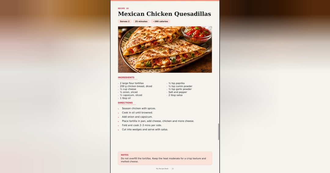 My recipe book, image 3