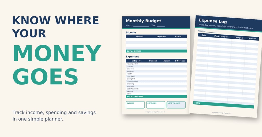 Budget and savings planner, image 3