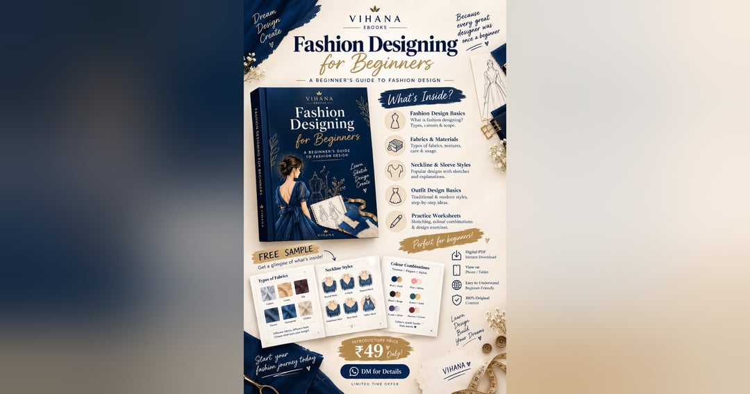 VIHANA – Fashion Designing for Beginners, image 2