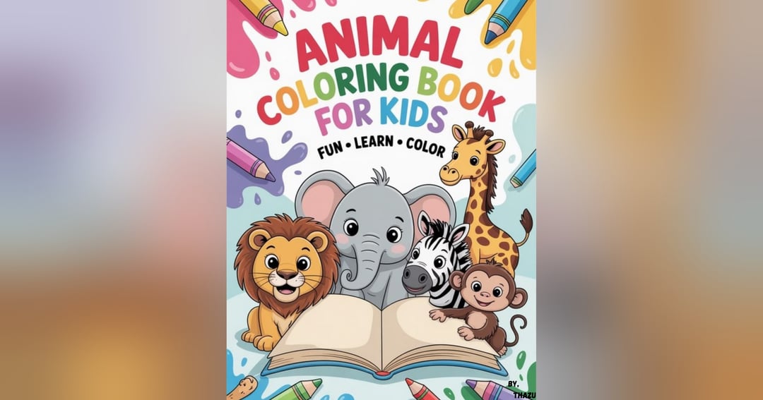 Kids coloring book, image 2