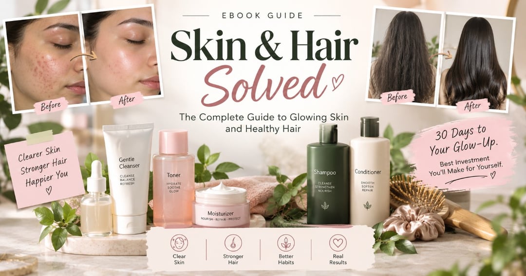 Skin & Hair Solved: The Complete Guide to Glowing Skin and Healthy Hair, image 2