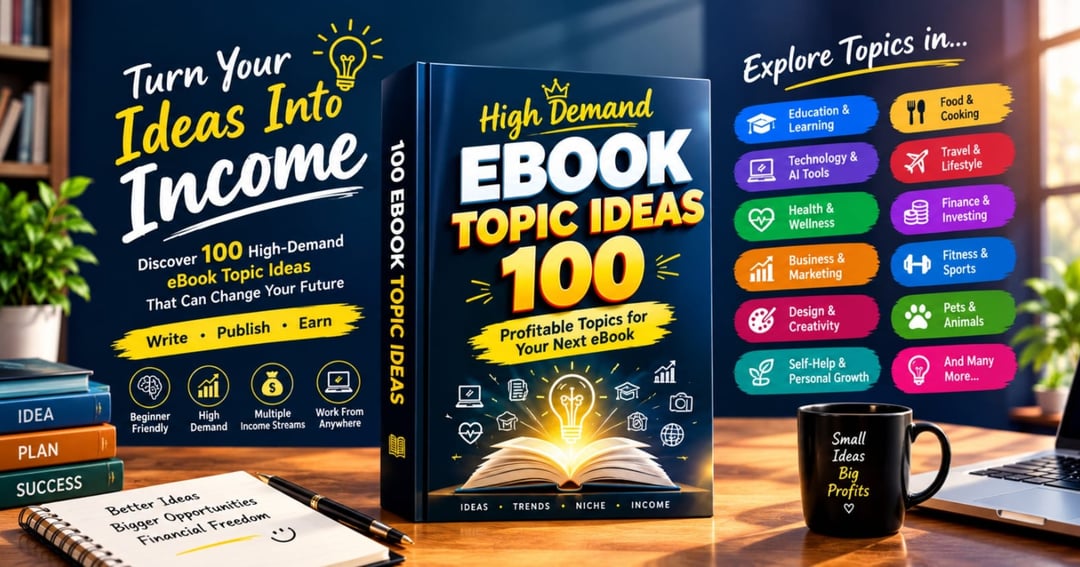 High Demand Ebook Topic 100 Ideas
