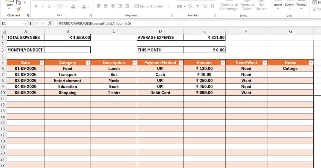 Student Money Manager, image 2