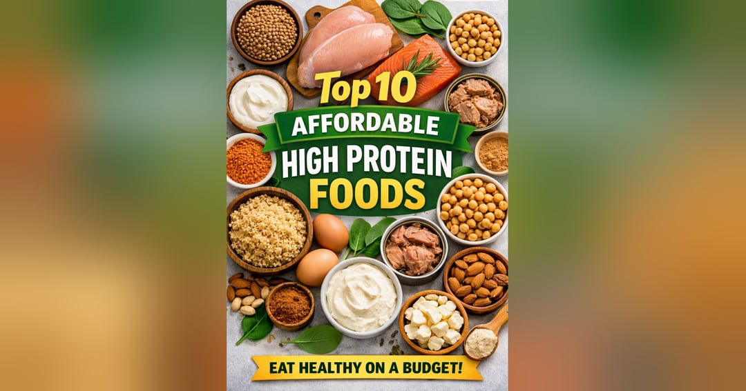 Top 10 Affordable High‑Protein Foods