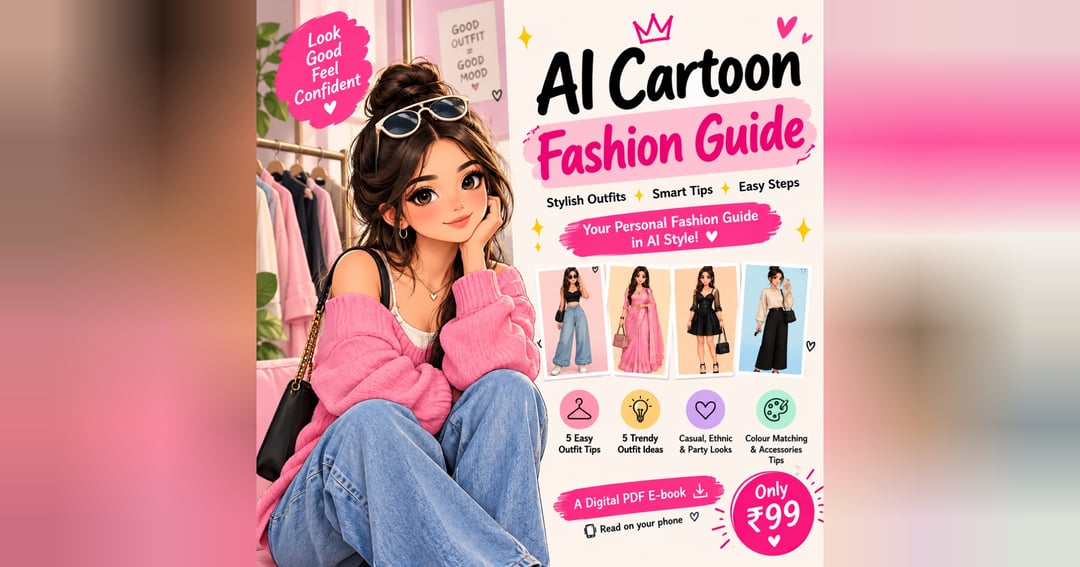 AI CARTOON FASHIONE GUIDE, image 2