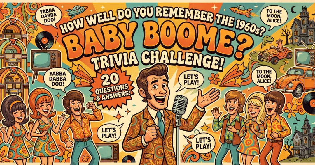 How Well Do You Remember the 1960s? | Baby Boomer Trivia Challenge!