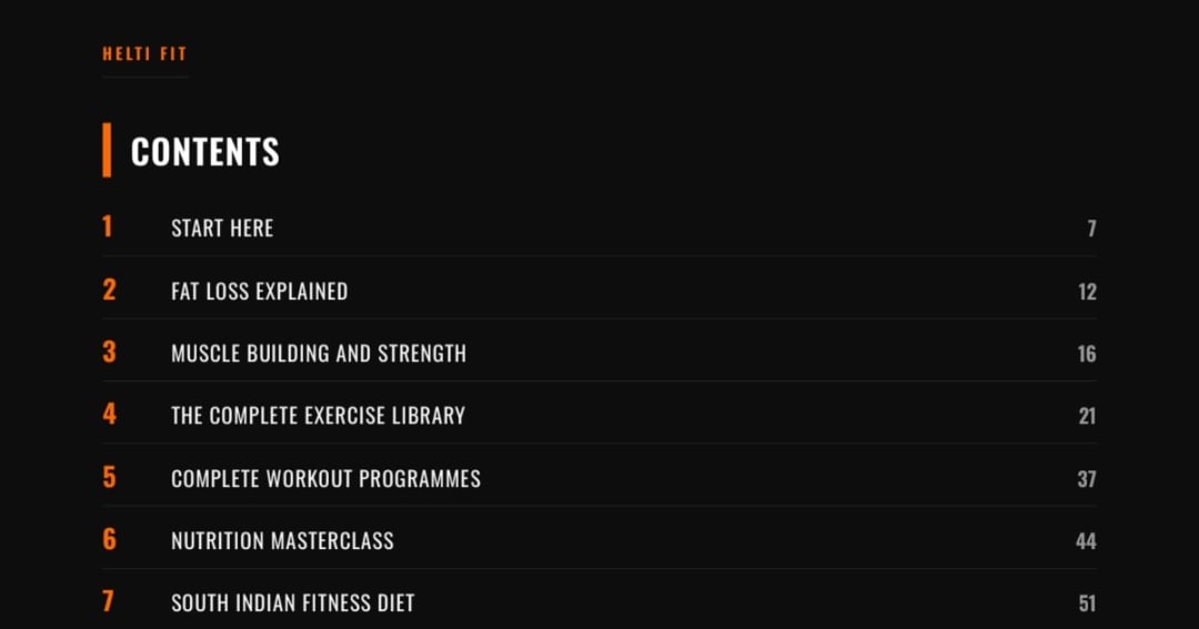 HELTI FIT β The Complete Fitness & Workout Handbook | Digital PDF, image 2