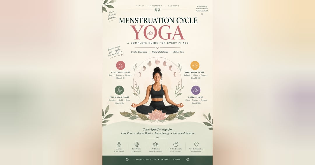 MENSTRUAL CYCLE YOGA, image 2