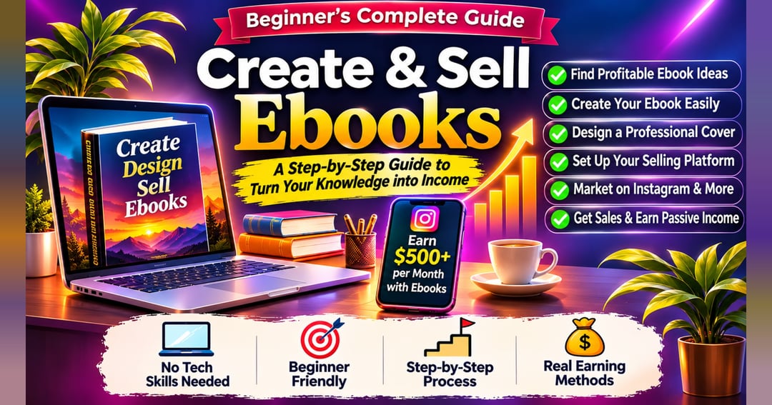 EARN MONEY BY SELLING E-BOOK!!!
